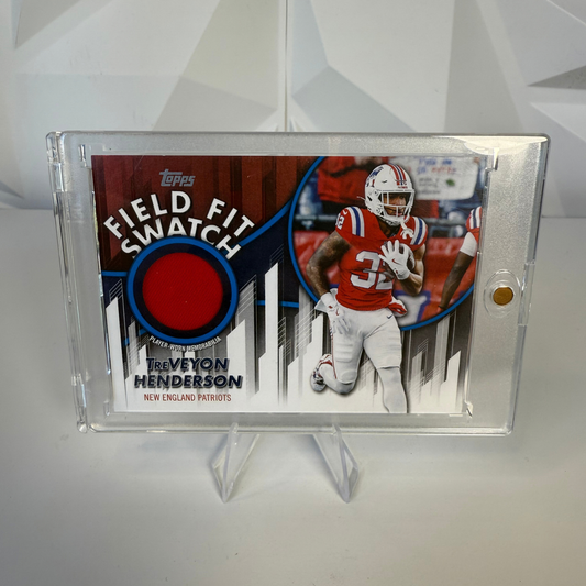 FREE October Giveaway Card - TreVeyon Henderson Field Fit Swatch /150