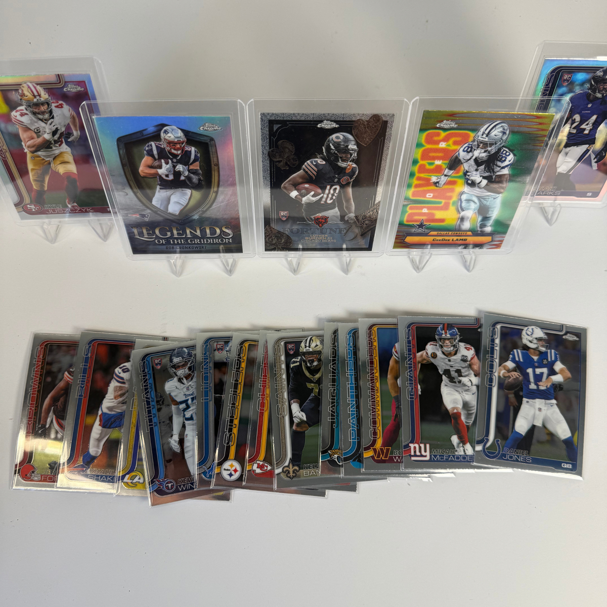 2026 Topps Chrome Football Cards From Day 15