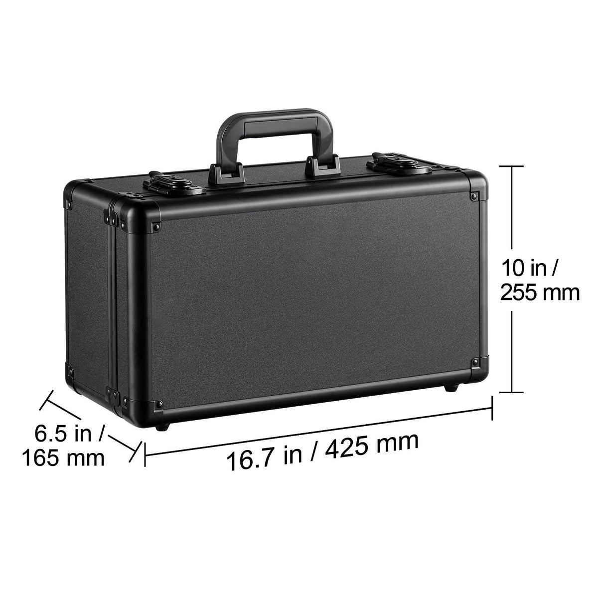 Graded Card Storage Box, 4 Slots, Graded Sports Cards Holder Carrying Case with Key Lock Foam Dividers, for 108 PSA Graded Cards 76 BGS Cards 84 SGC Cards 388 Top Loaders or 999+ Loose Cards